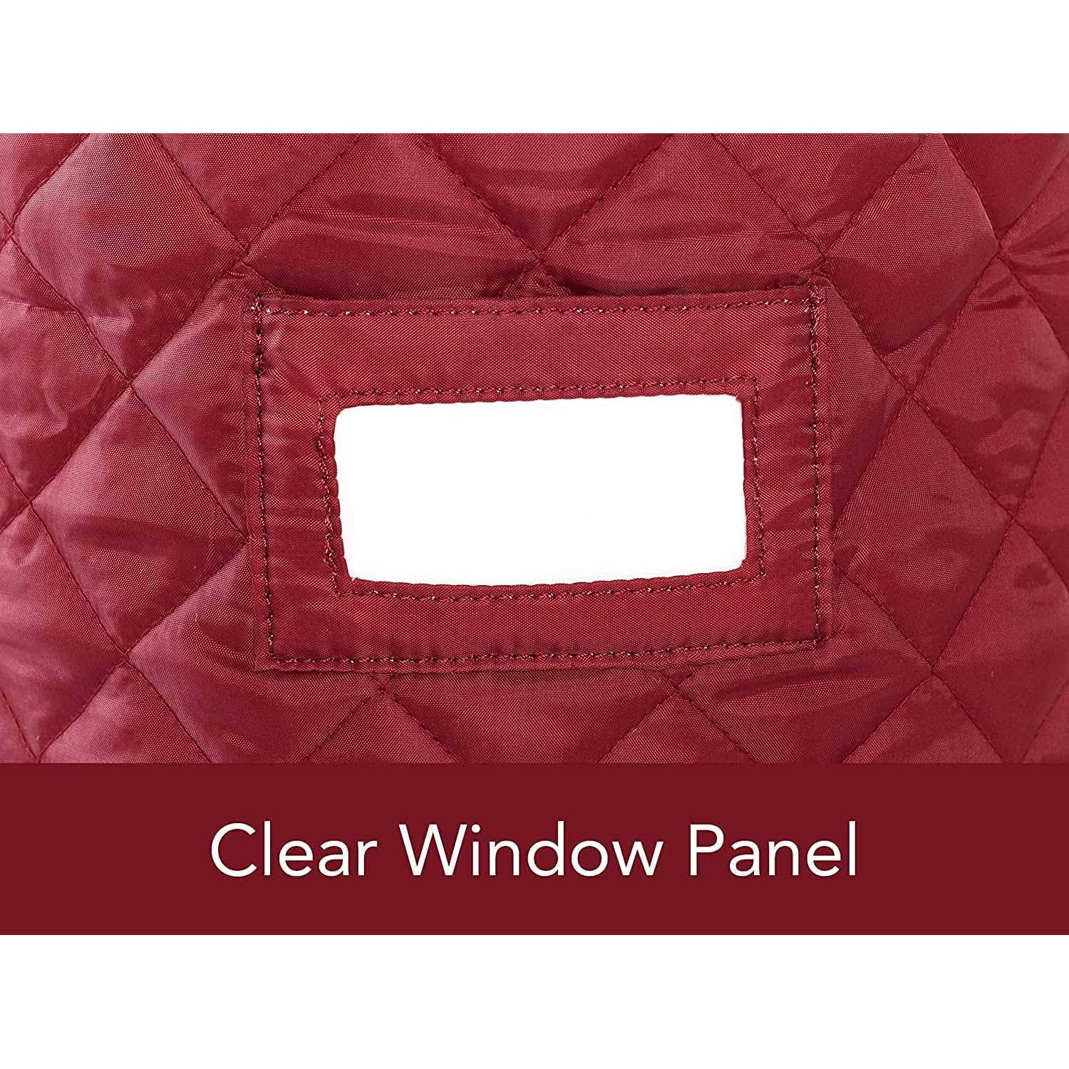 Covermates Stemware Storage Padded Protection ID Window Stain Resistant