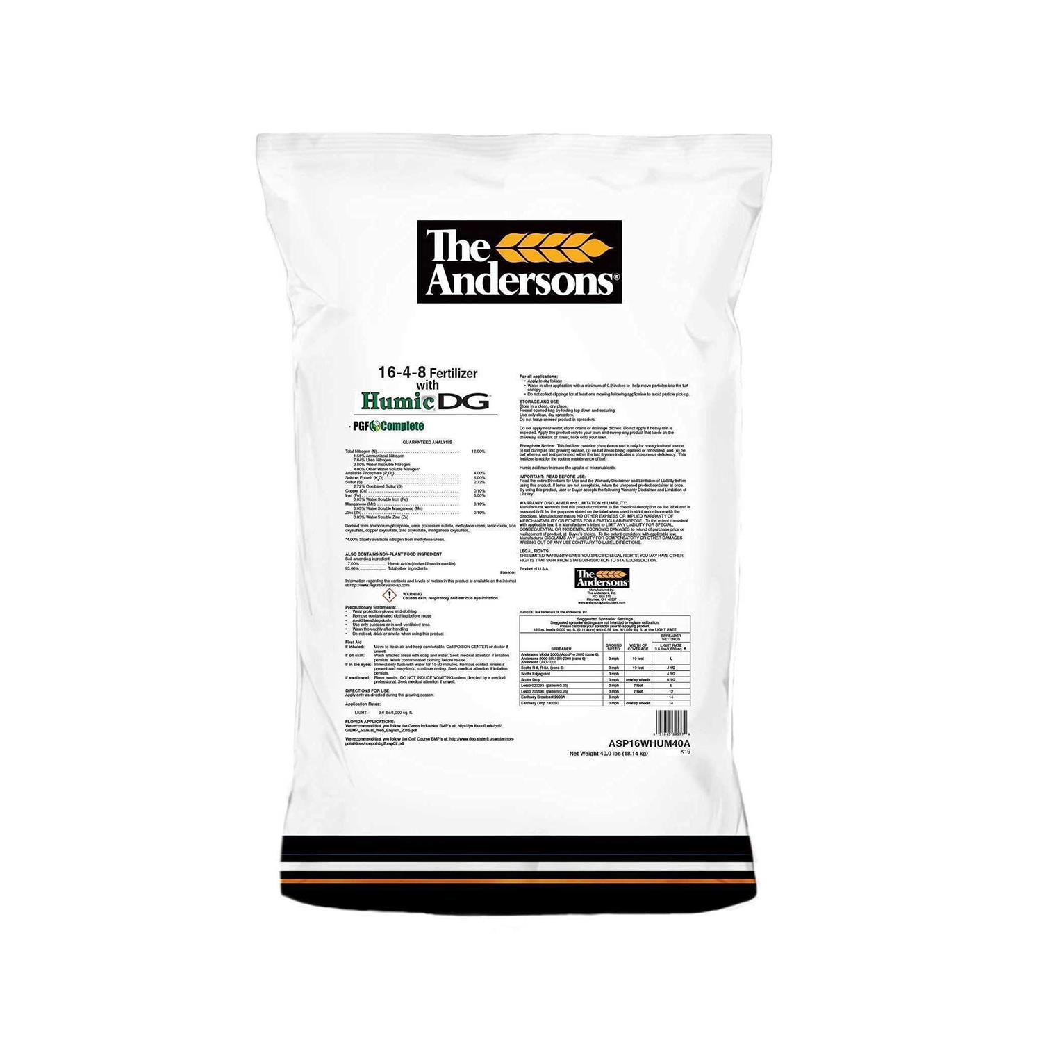 The Andersons PGF Fertilizer with Humic DG