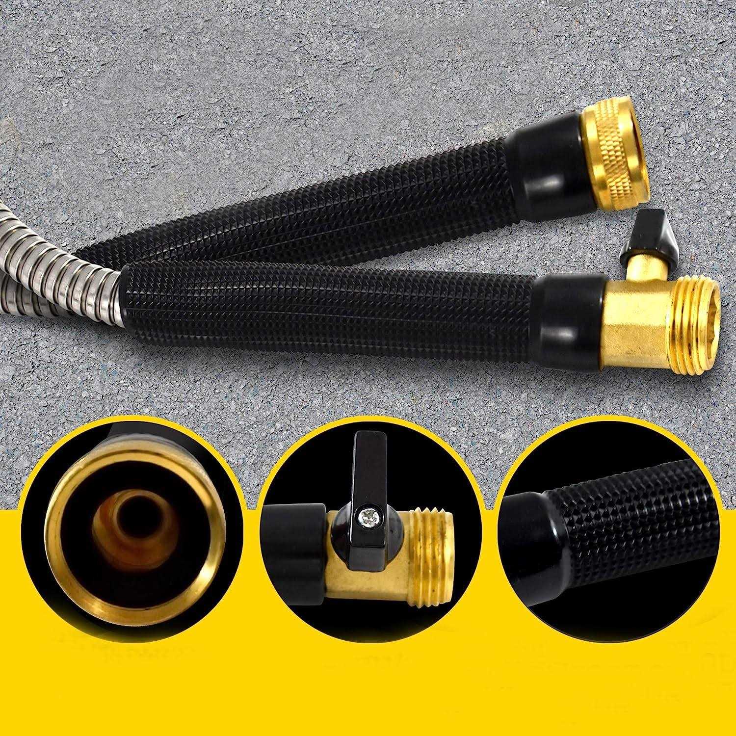 Bionic Steel Pro 25 ft. L Heavy Duty Commercial Grade Garden Hose