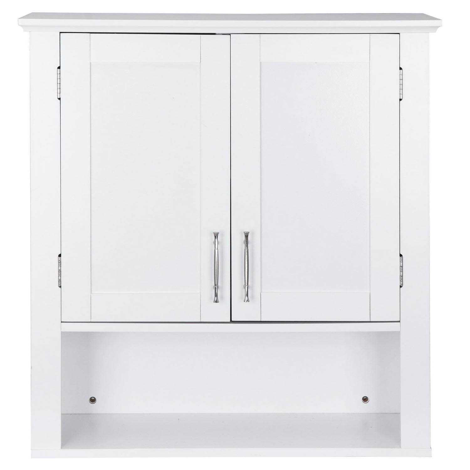 Zensports 2-Door Bathroom Medicine Storage Wall Cabinet