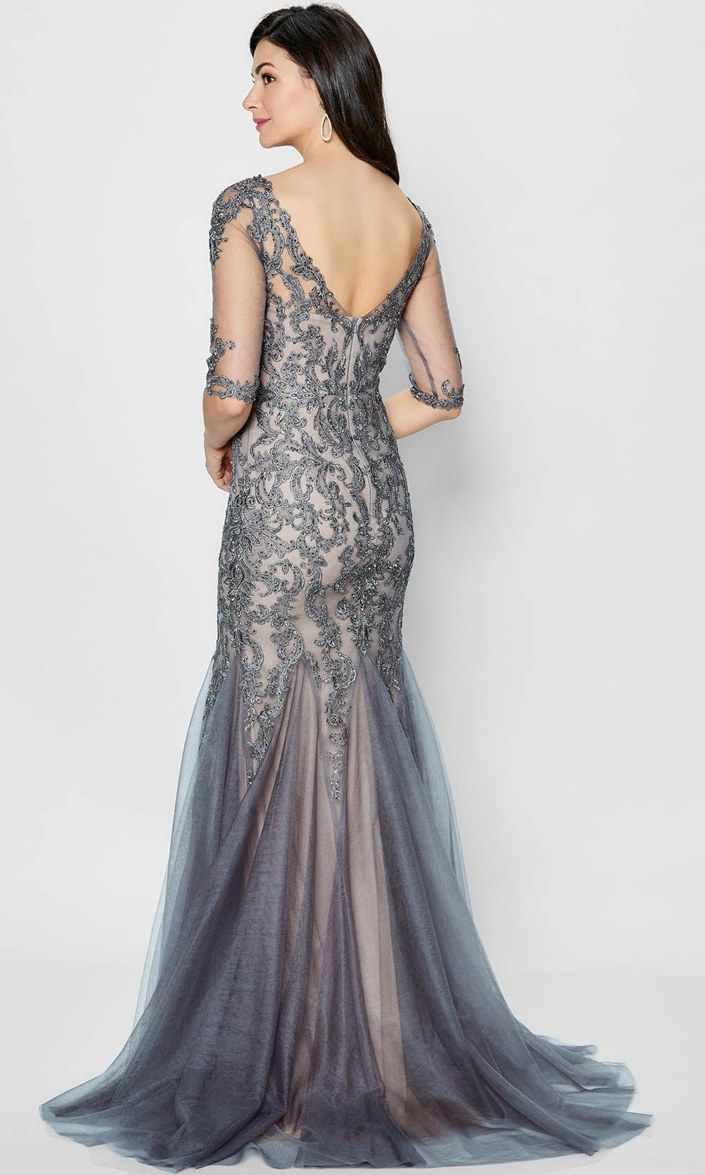 Lace Evening Gown