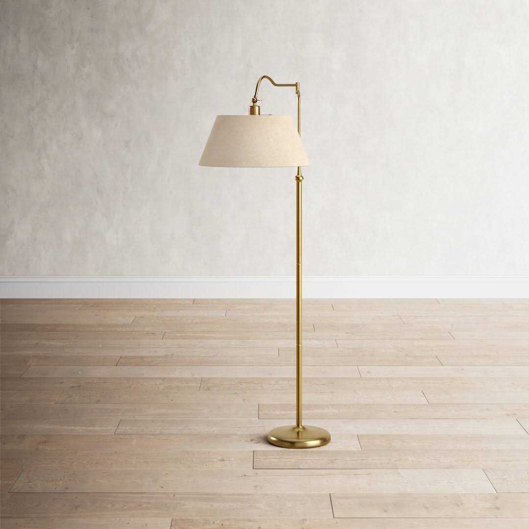 Birch Lane™ Theodora Swing Arm Floor Lamp