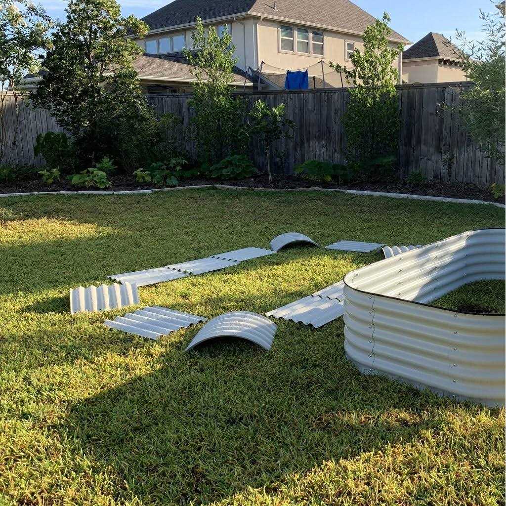 Vego Garden 17 Tall 6 In 1 Modular Metal Raised Garden Bed Kit