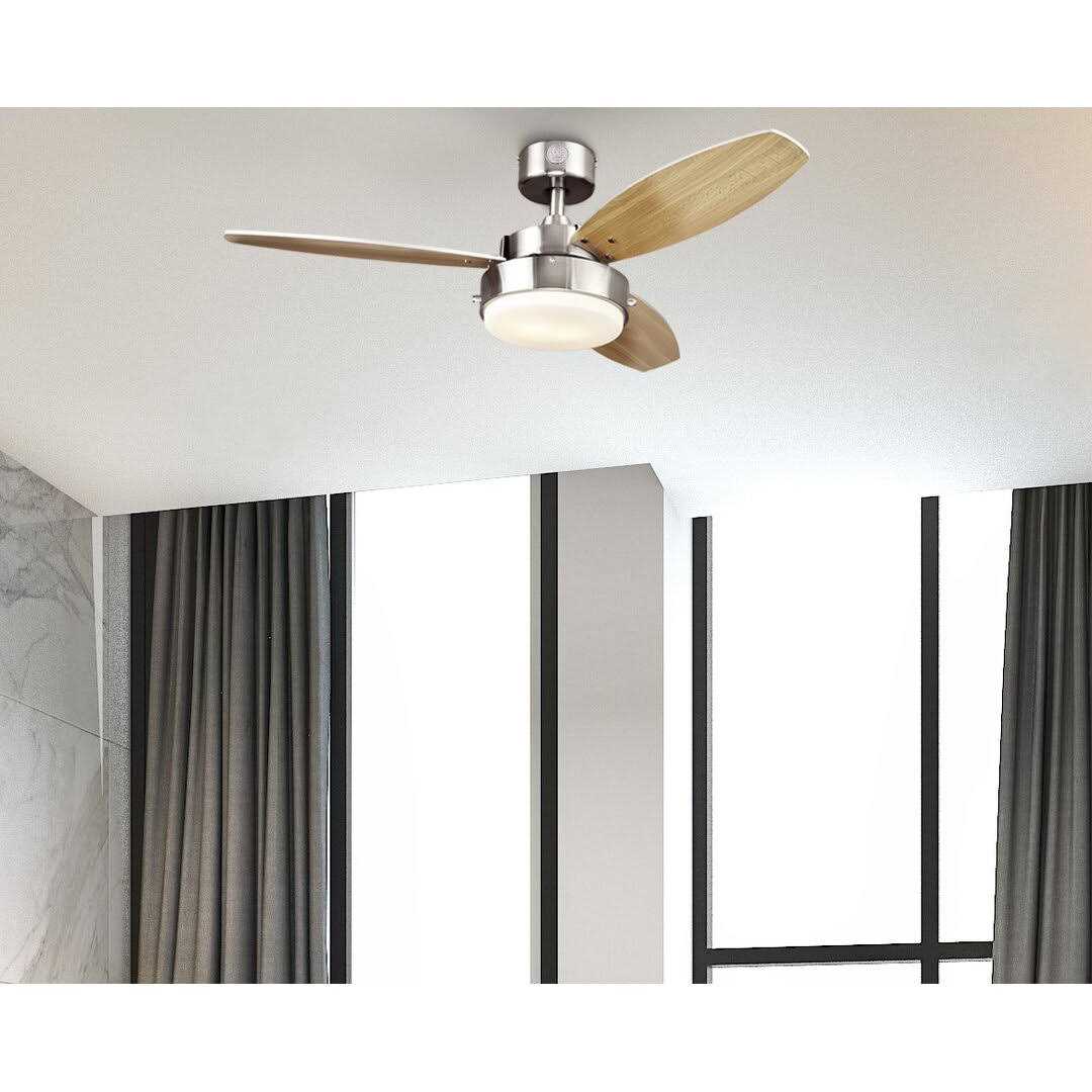 42 Careem 3 Blade Standard Ceiling Fan with Pull Chain and Light Kit Included Winston Porter Finish