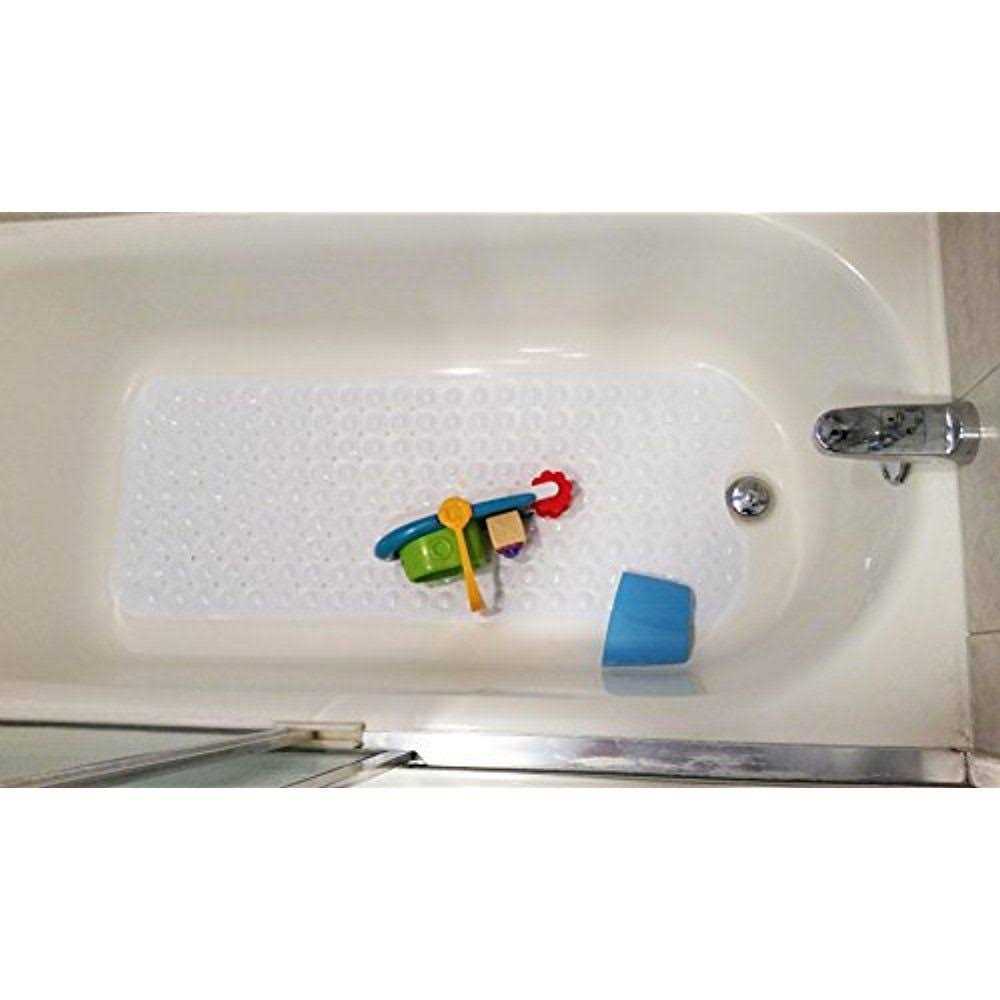 Yimobra Original Bath Tub Shower Mat Non Slip Bathtub Mats with Drain Holes