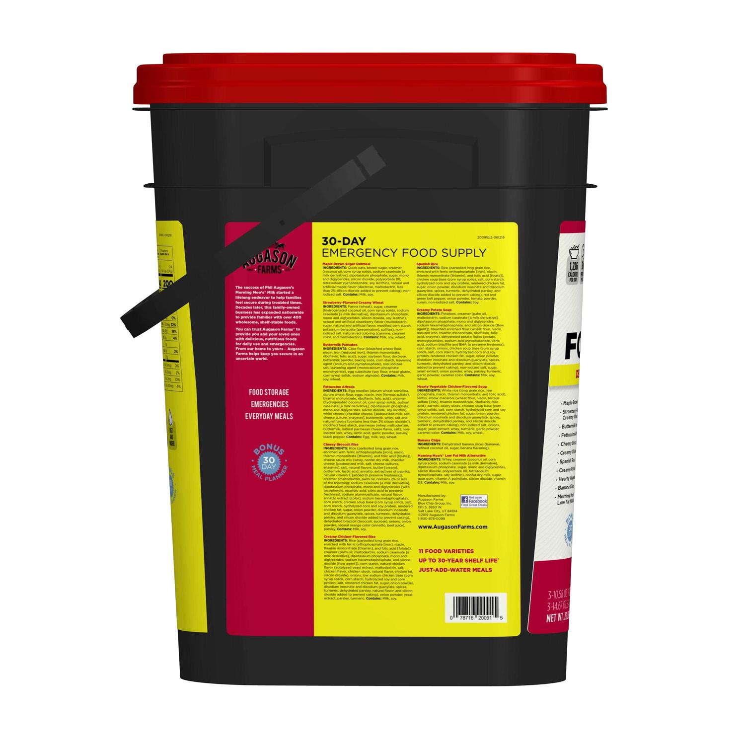 Augason Farms Deluxe 30-Day Emergency Food Supply