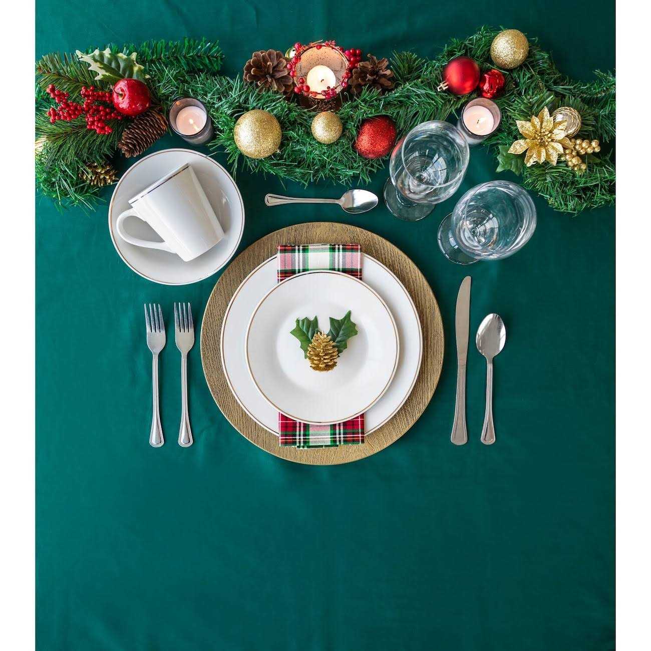 10.5 Golden Rim Dinner Plate