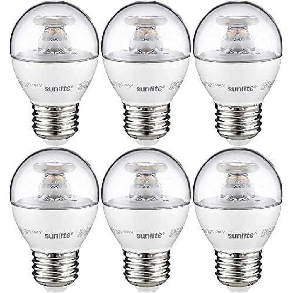 Sunlite LED G16 Globe Light Bulb Medium E26 Base