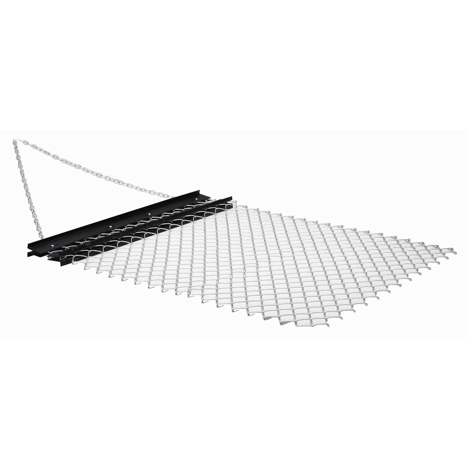 Yard Tuff 5 x 4 Foot Steel Durable Chain Rake Field Leveling ATV Drag Harrow
