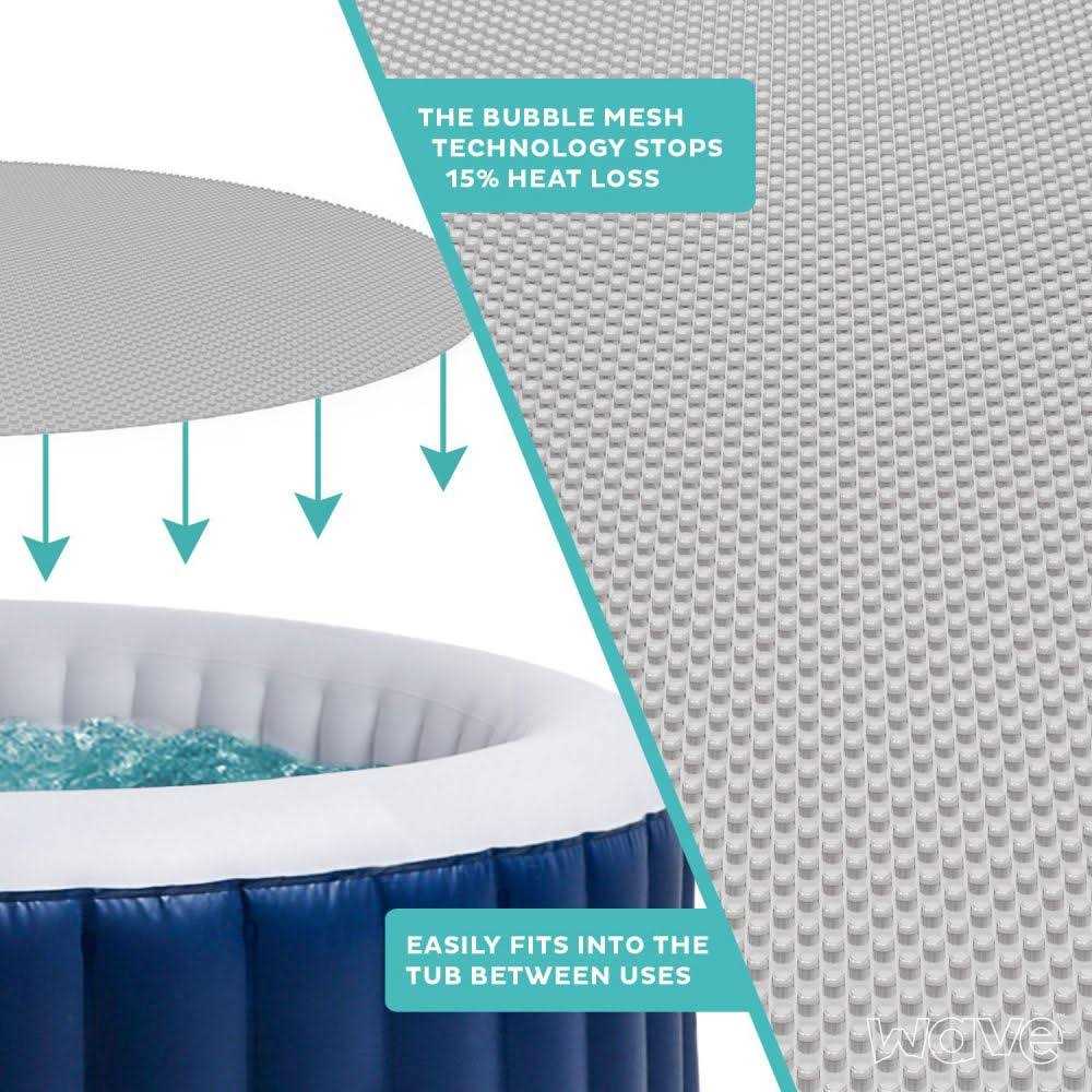 Wave Spa Round Person Bubble Cover