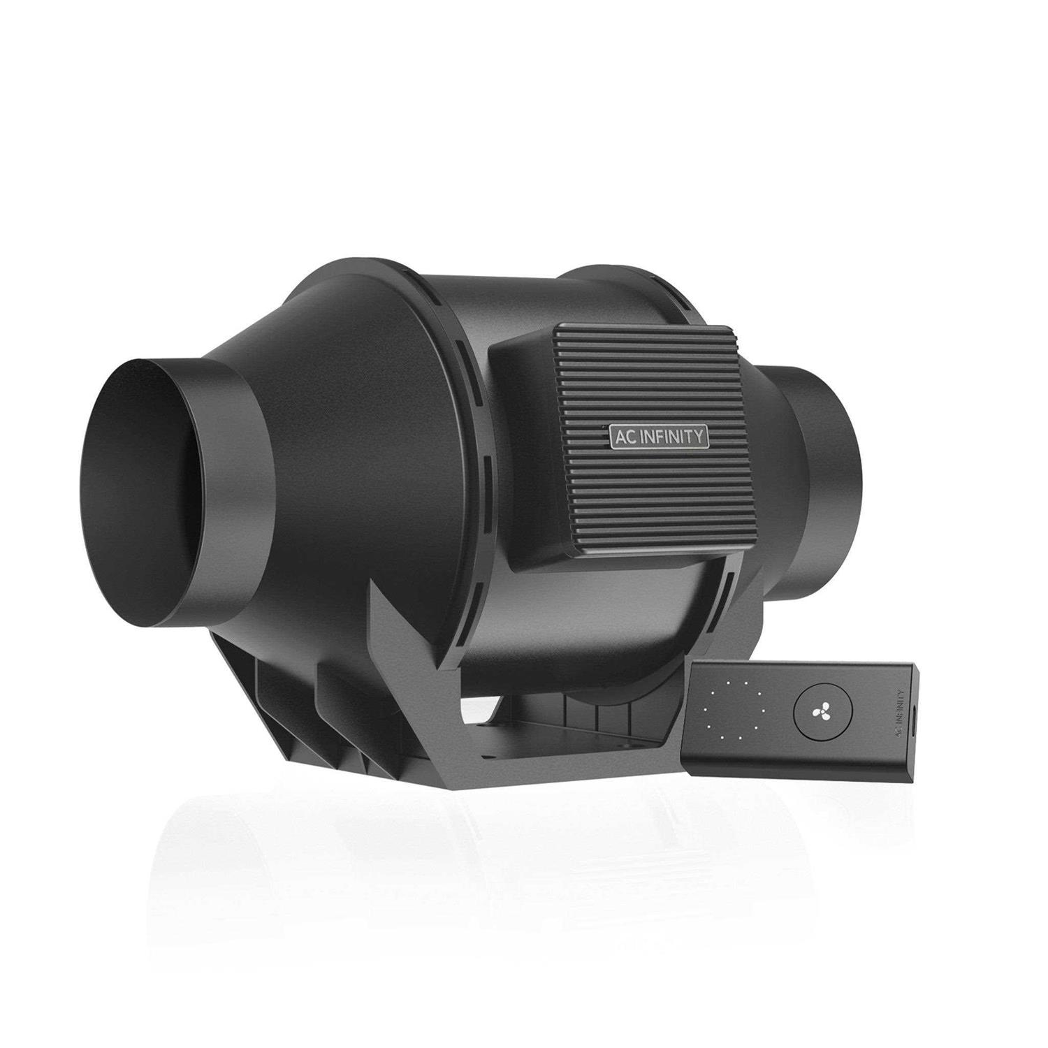 AC Infinity CLOUDLINE Lite A4 Inline Fan