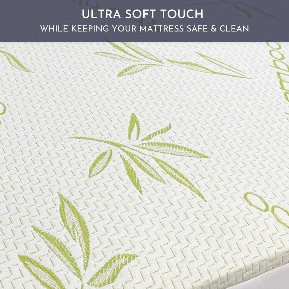 Bamboo Mattress Protector with Zipper