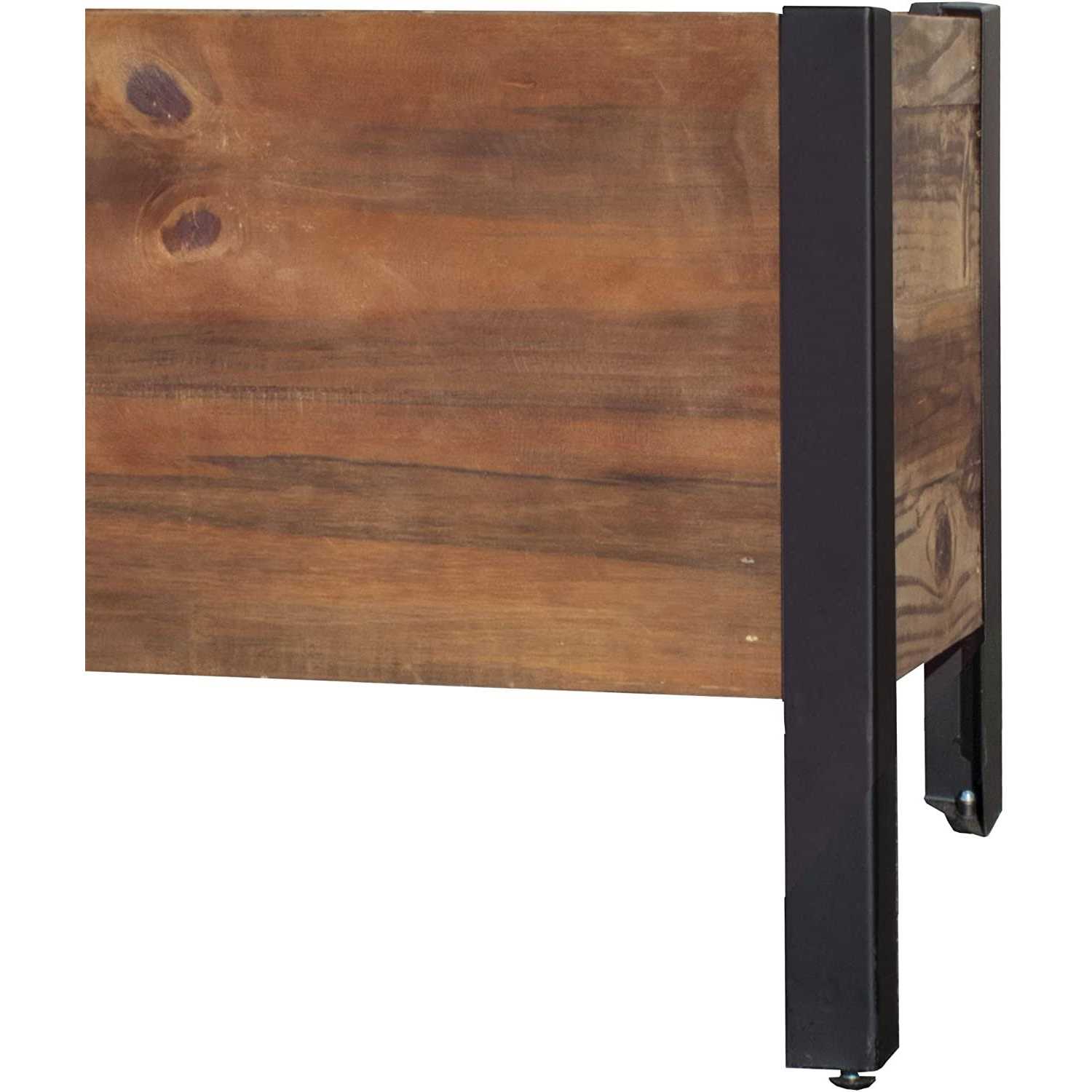 Amazon Basics Recycled Wood Rectangular Garden Planter