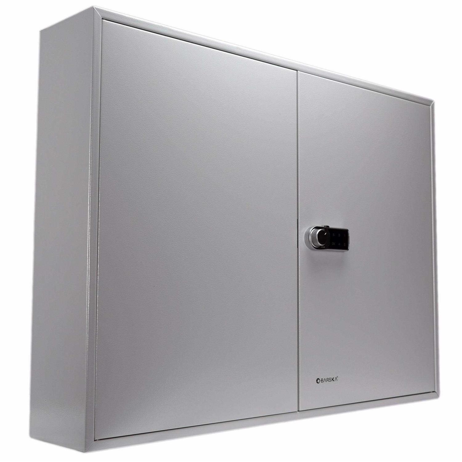 Barska 400 Keys Adjustable Key Lock Box with Digital Lock CB13604