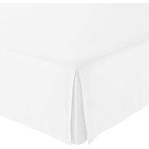 Amazon Basics Lightweight Pleated Bed Skirt