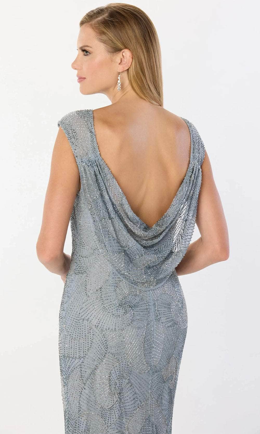 Sleeveless Fitted Bodice Mother of the Bride Dress