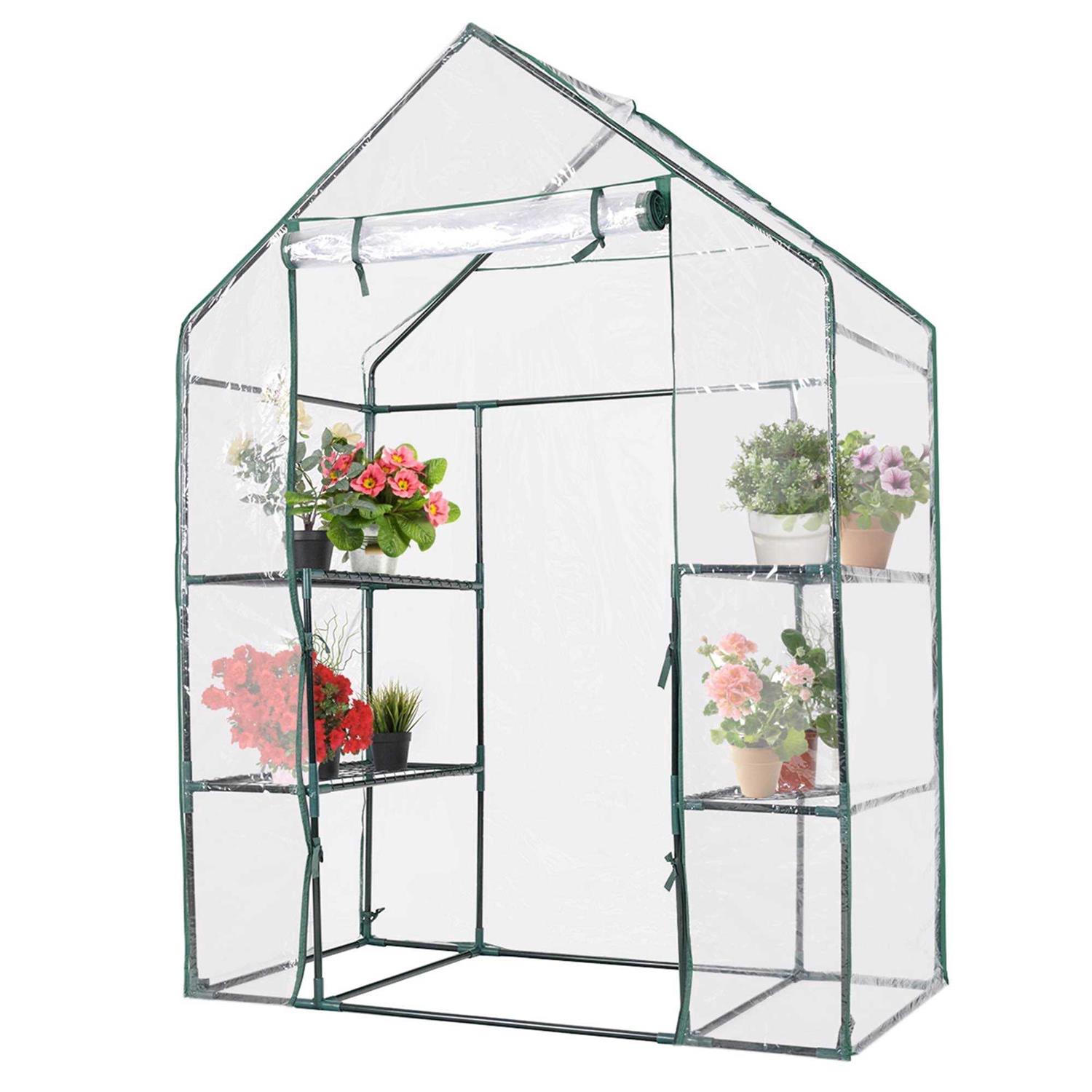Costway Portable Mini Outdoor Walk-In Greenhouse
