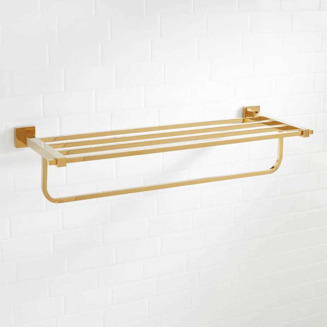 Albury Wall Mounted Towel Rack Signature Hardware