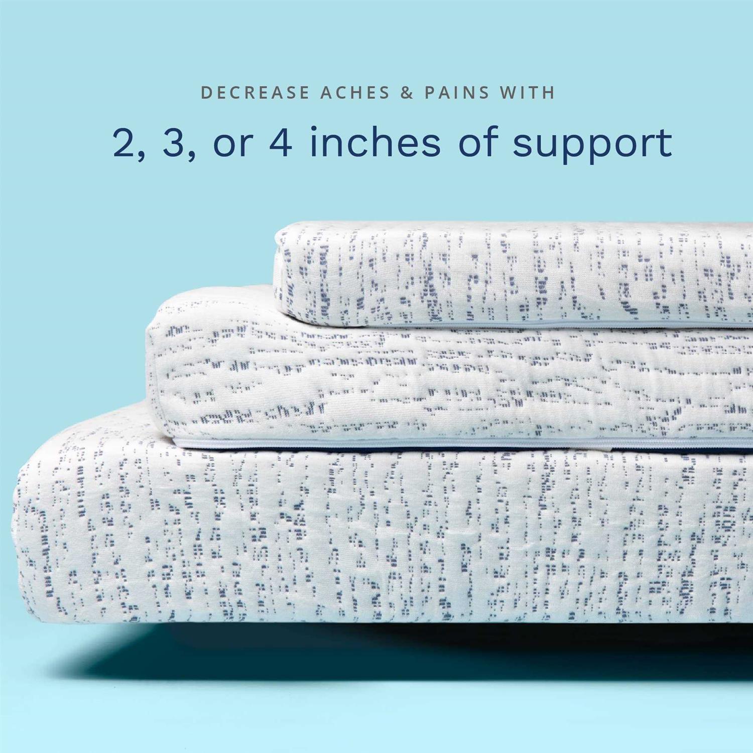 Viscosoft 3.5 Density 3-Inch Gel Memory Foam Mattress Topper