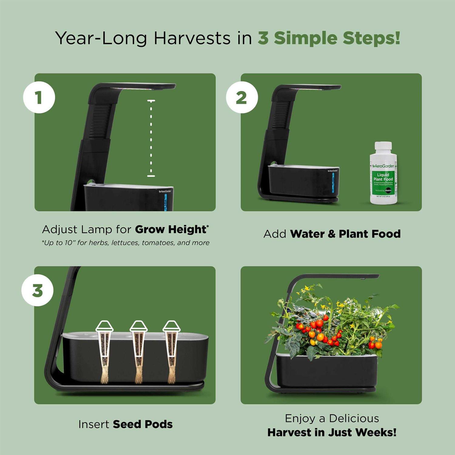 AeroGarden Sprout with Gourmet Herbs Seed Pod Kit