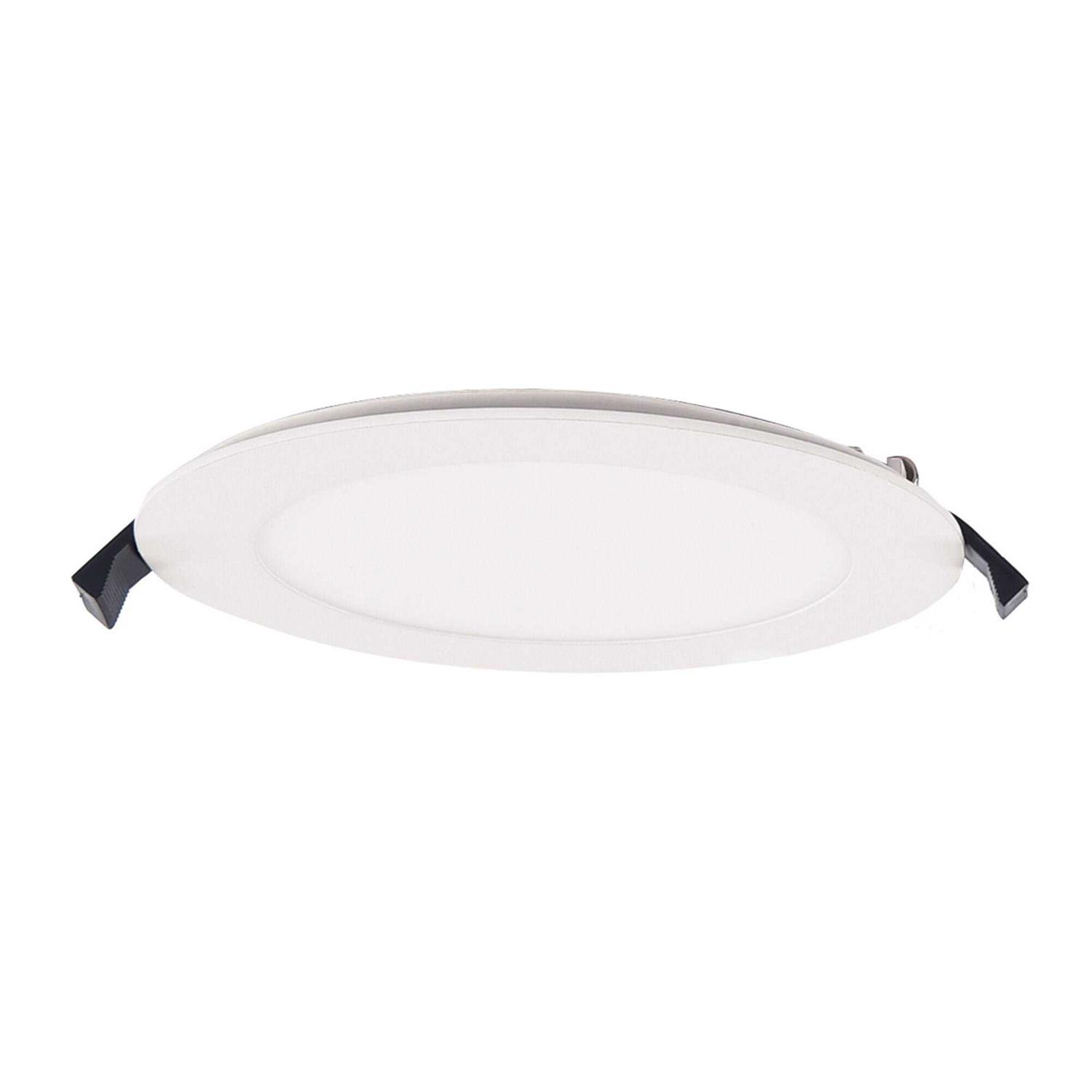 WAC Lighting Lotos Four in. LED Round Recessed Light Kit R4ERDR-W9CS-WT