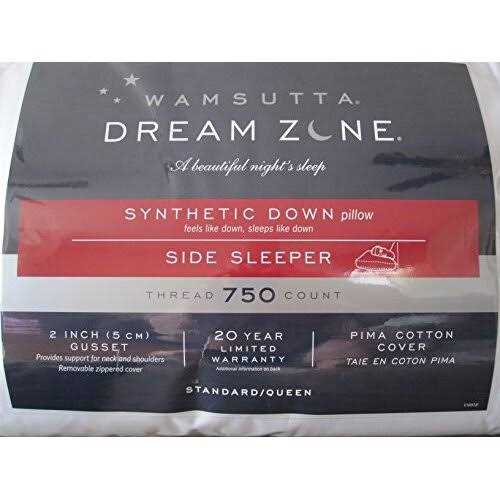 Wamsutta Dream Zone Synthetic Down Pillow Side Sleeper