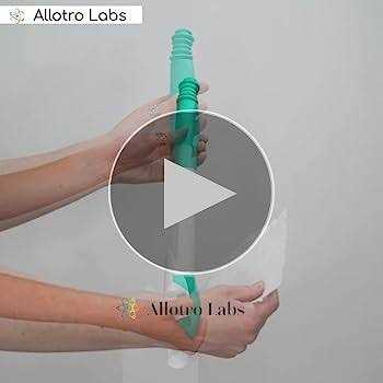 Allotro Labs Extended Reach Comfort Kit Includes Long Reach Toilet Wiping Tool And Long Reach Bath Brush. Designed to Help Anyone with Accessibility Issues