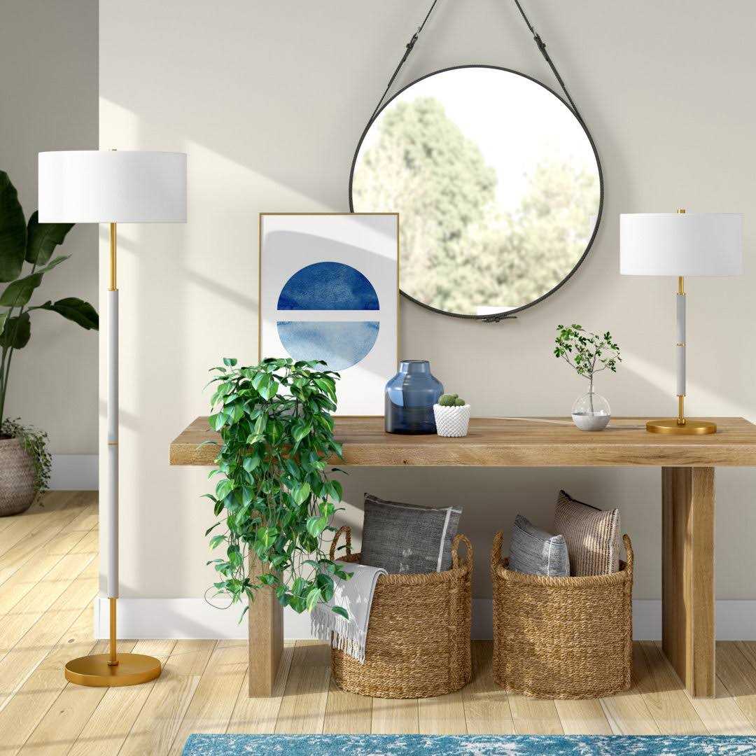 Wade Logan® Vidalia 62 Floor Lamp Base Finish