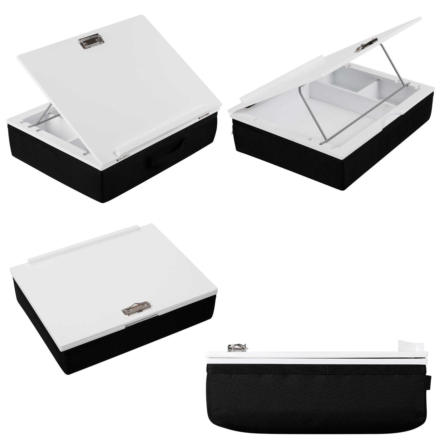 BIRDROCK HOME Lap Desk with Storage and Cushion