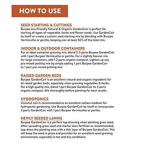 Burpee Eco-Friendly Natural Organic Garden Coir