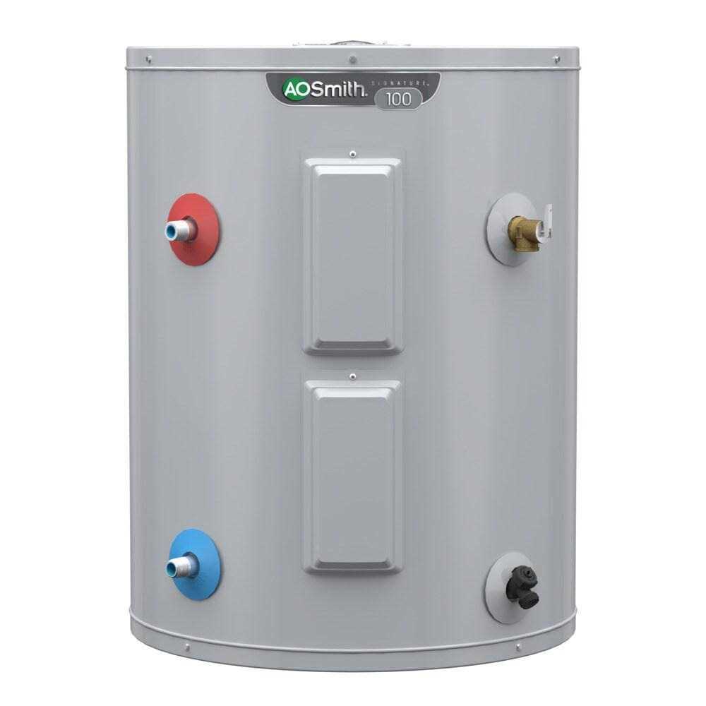 A.O. Smith Signature 100 28-Gallon Lowboy 6-year Limited Warranty 4500-Watt Double Element Electric Water Heater E6-30J45DVB