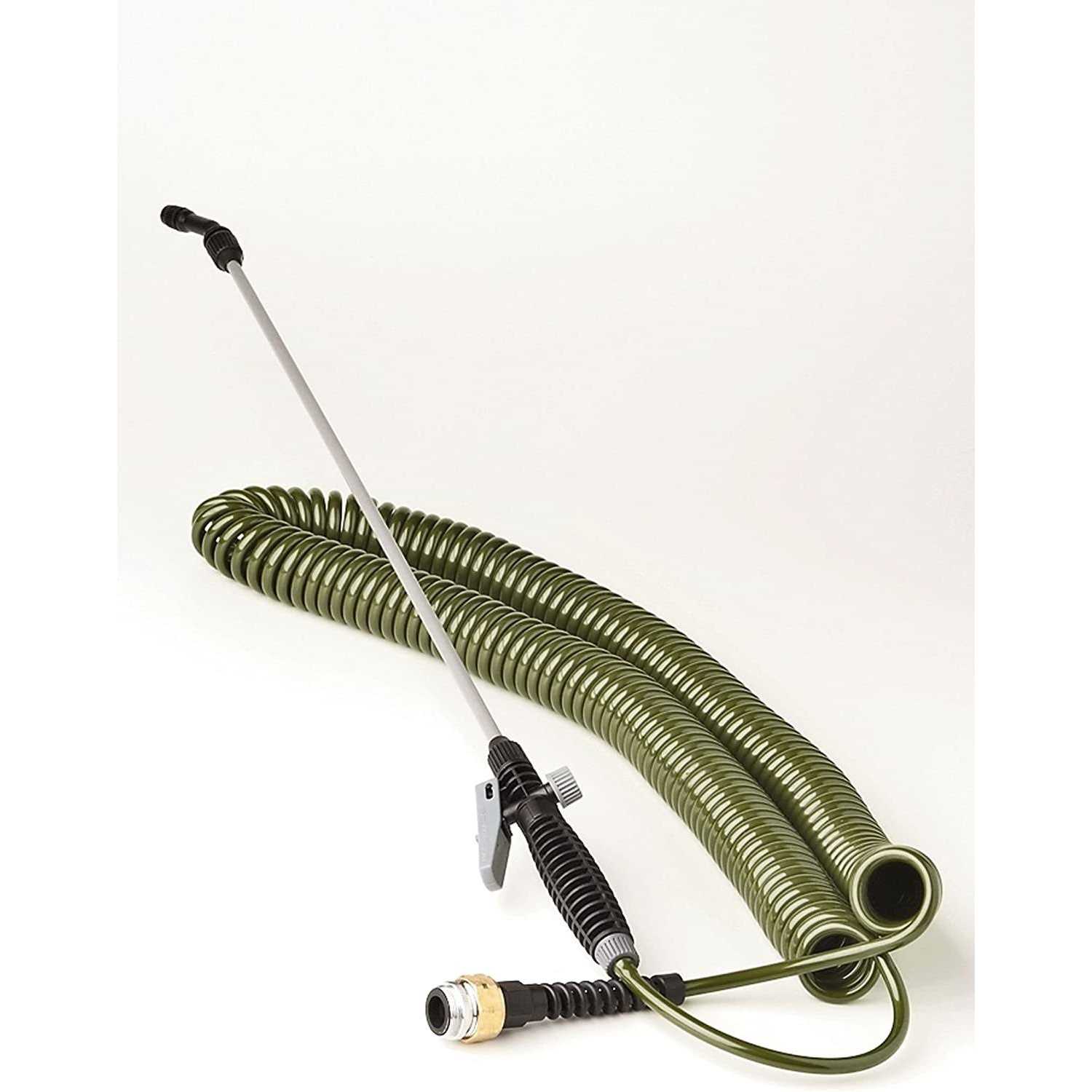 benefitbon Mini Coil Indoor Garden Hose With Sprayer
