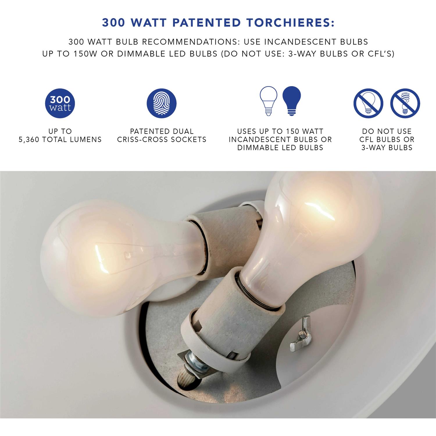 Adesso Glenn Torchiere Lamp