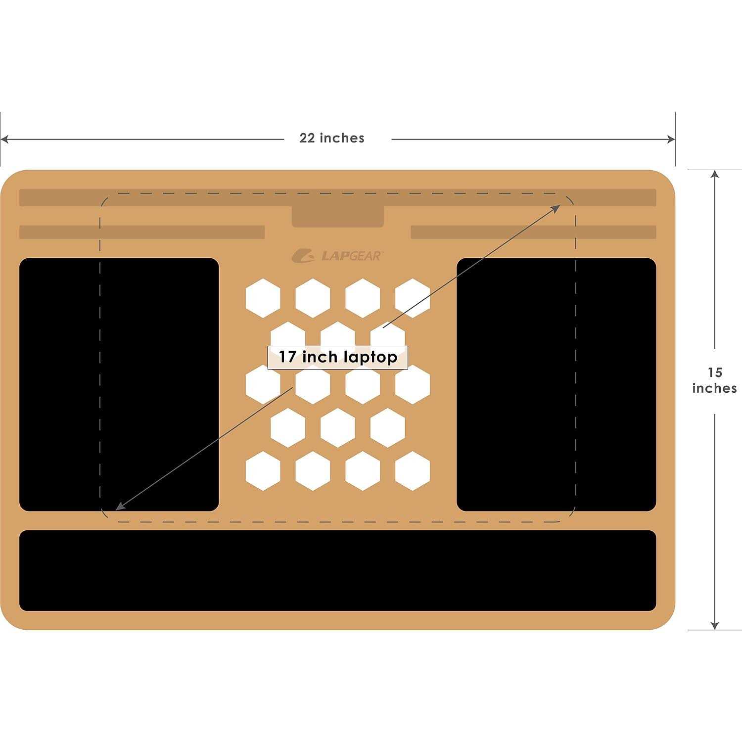 LapGear Bamboo Pro Lap Board
