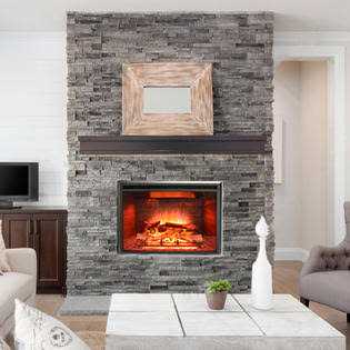 Western Electric Fireplace Insert