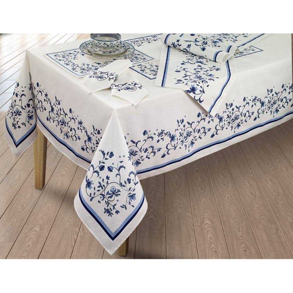 Avanti Linens Blue Portofino Tablecloth