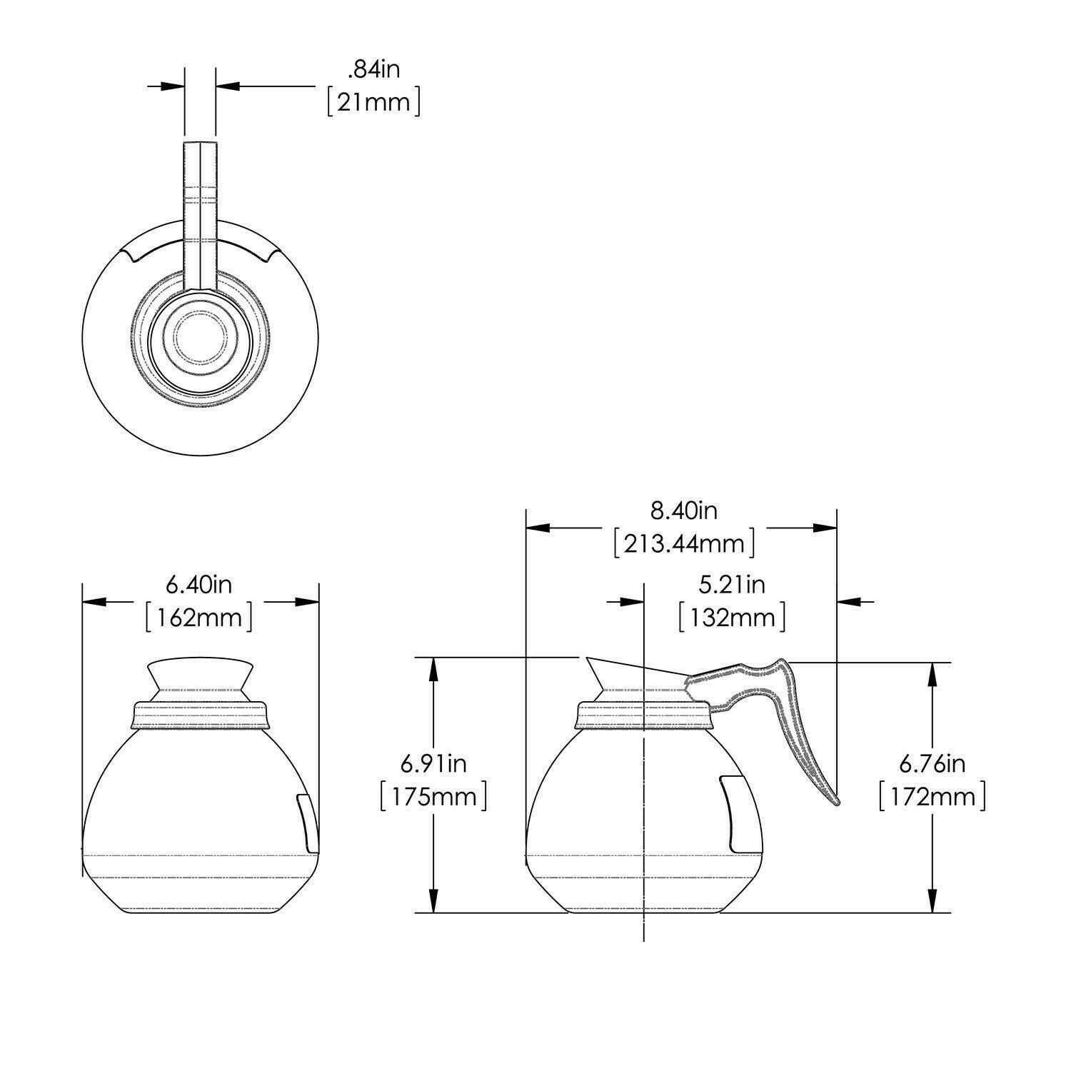 12-cup Bunn Decanter
