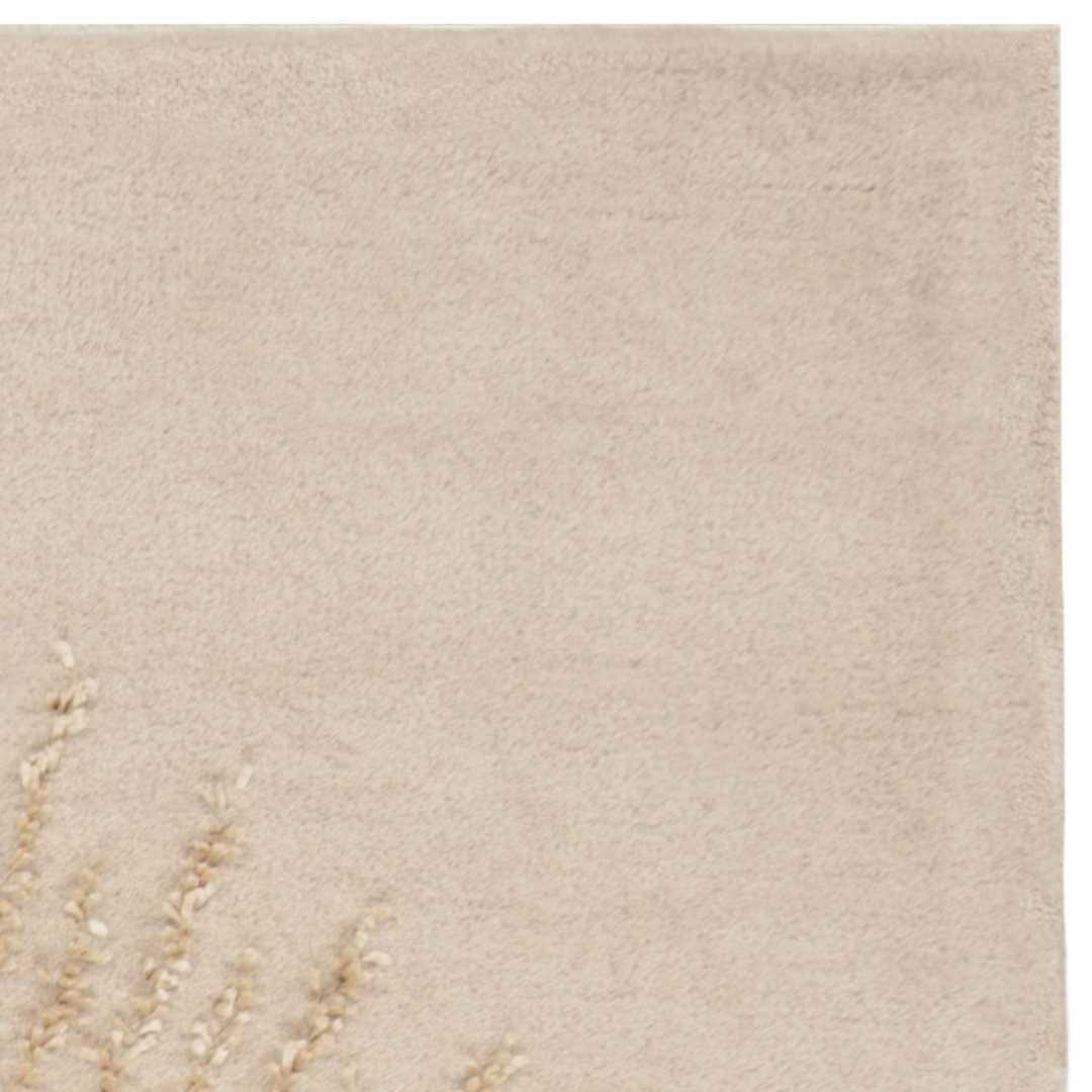 Amier Hand-Tufted Wool Beige/Beige Area Rug Wrought Studio Rug