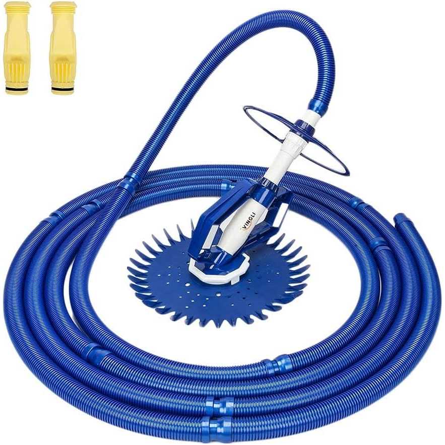 Vingli Pool Vacuum Above Ground Indoor Outdoor Automatic Swimming Pool Cleaner Sweep Crawler Sweeper