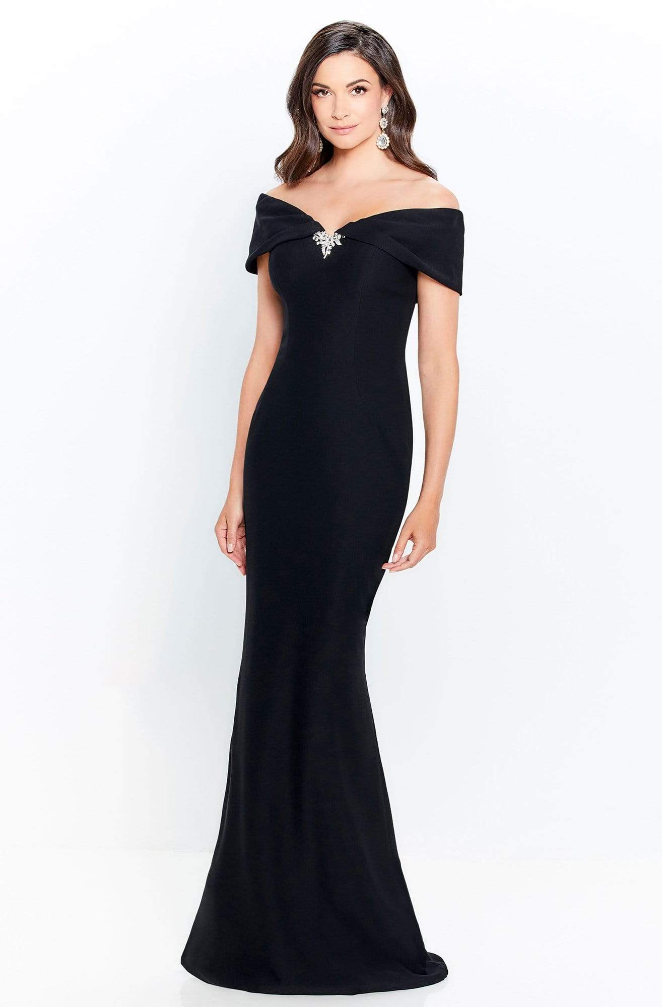 120905W Off-Shoulder Sheath Mother of the Groom Dress