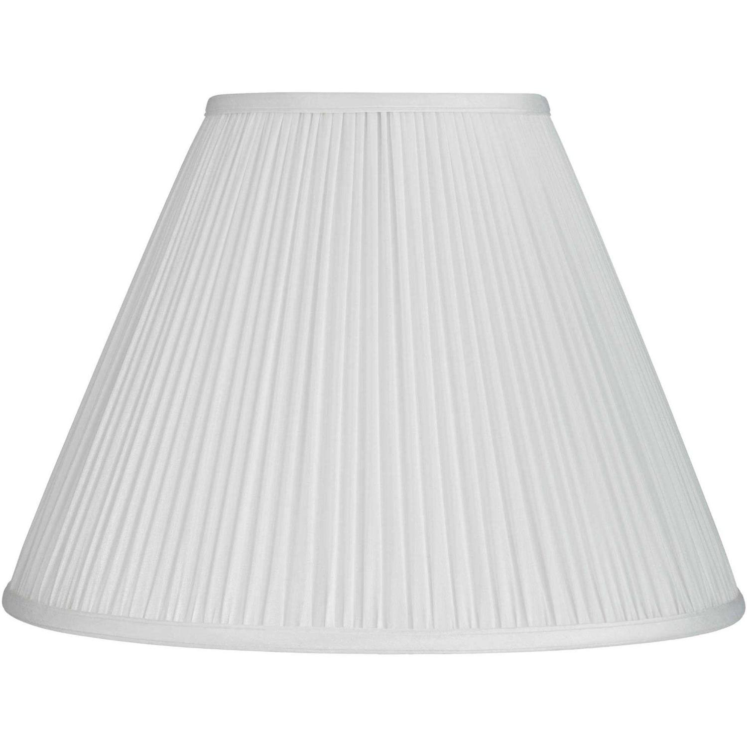 Springcrest Mushroom Pleated Empire Lamp Shade 7x16x12