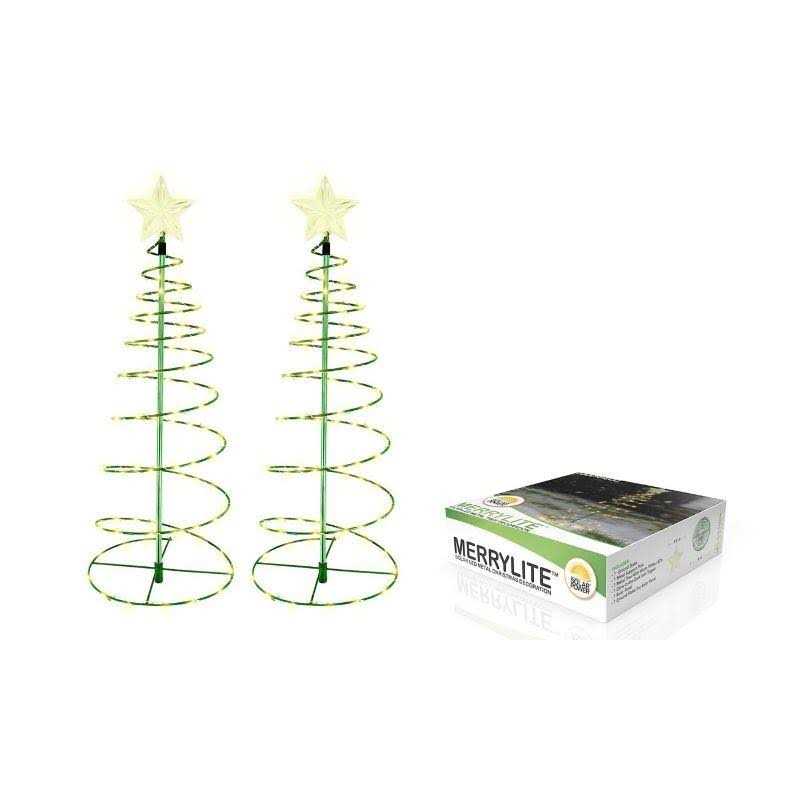 Touch Of ECO Solar LED Metal Christmas Tree Light Decoration