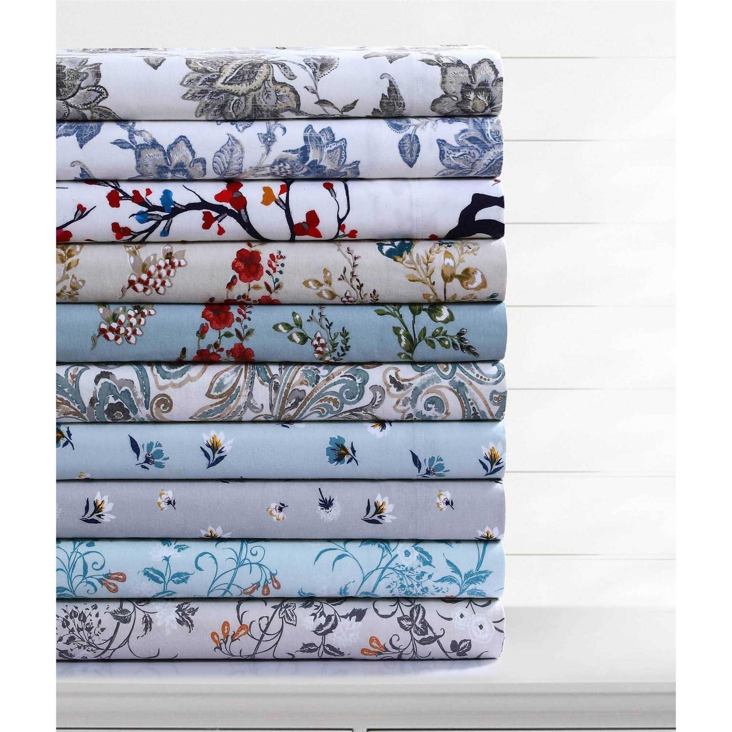 Tribeca Living 170-GSM Flannel Extra Deep Pocket Sheet Set