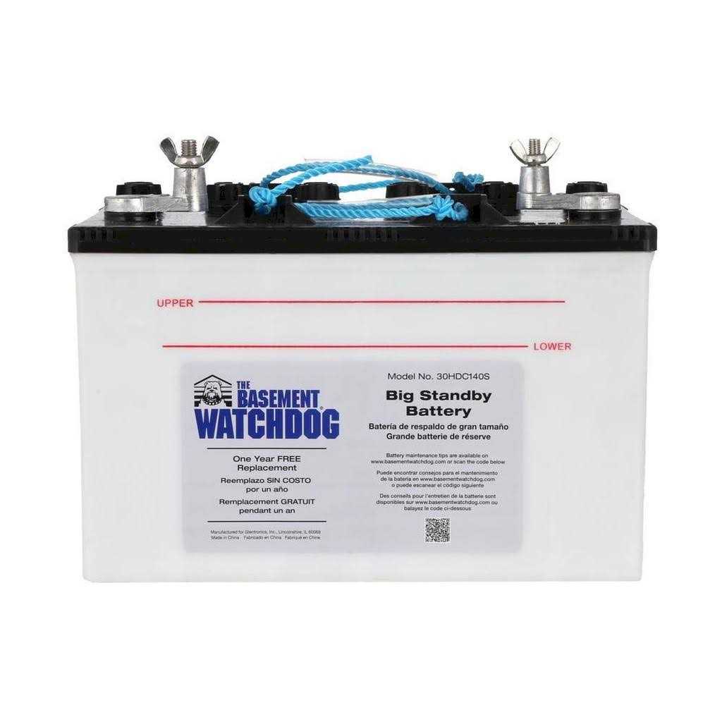 Basement Watchdog 30HDC140S Battery