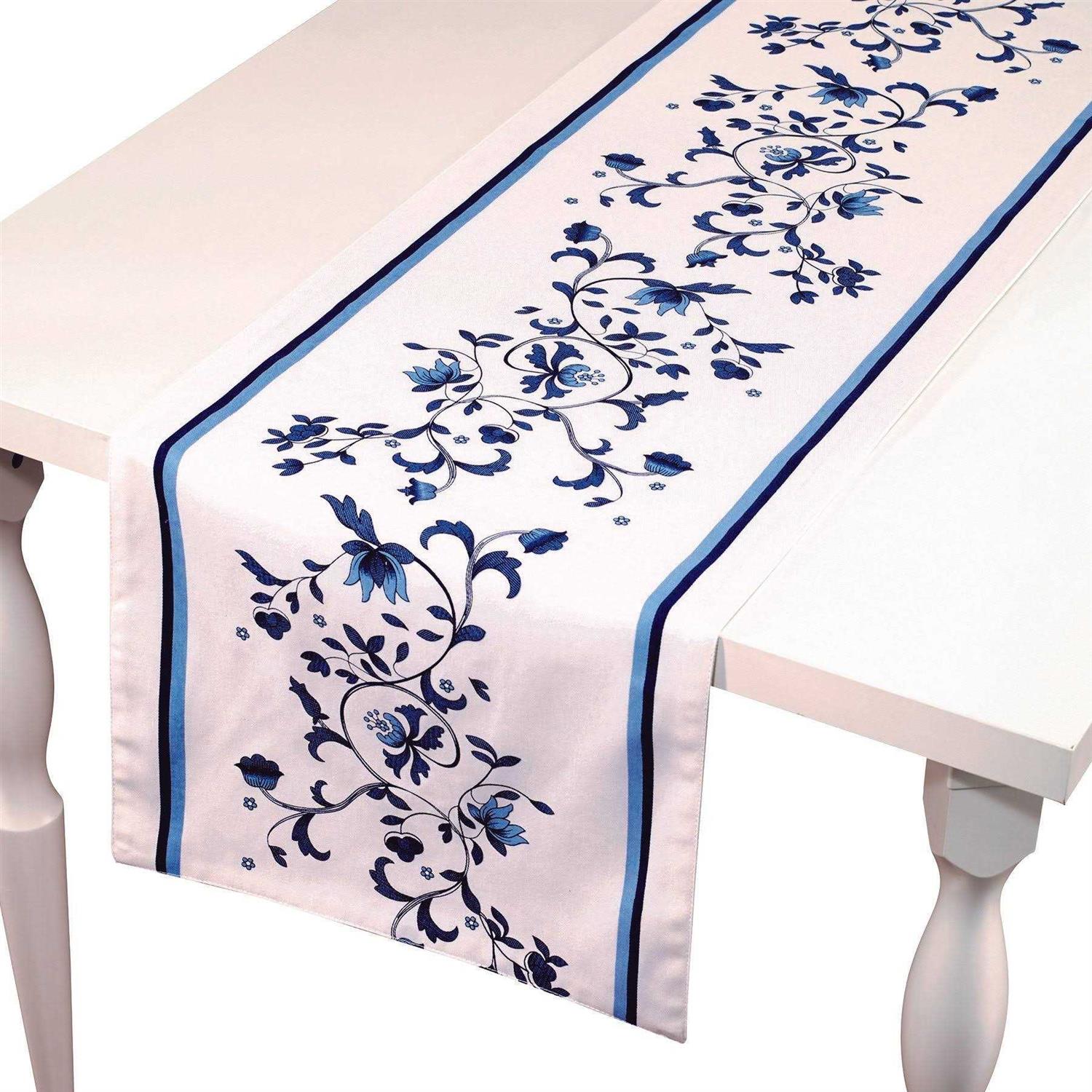 Avanti Linens Blue Portofino Tablecloth