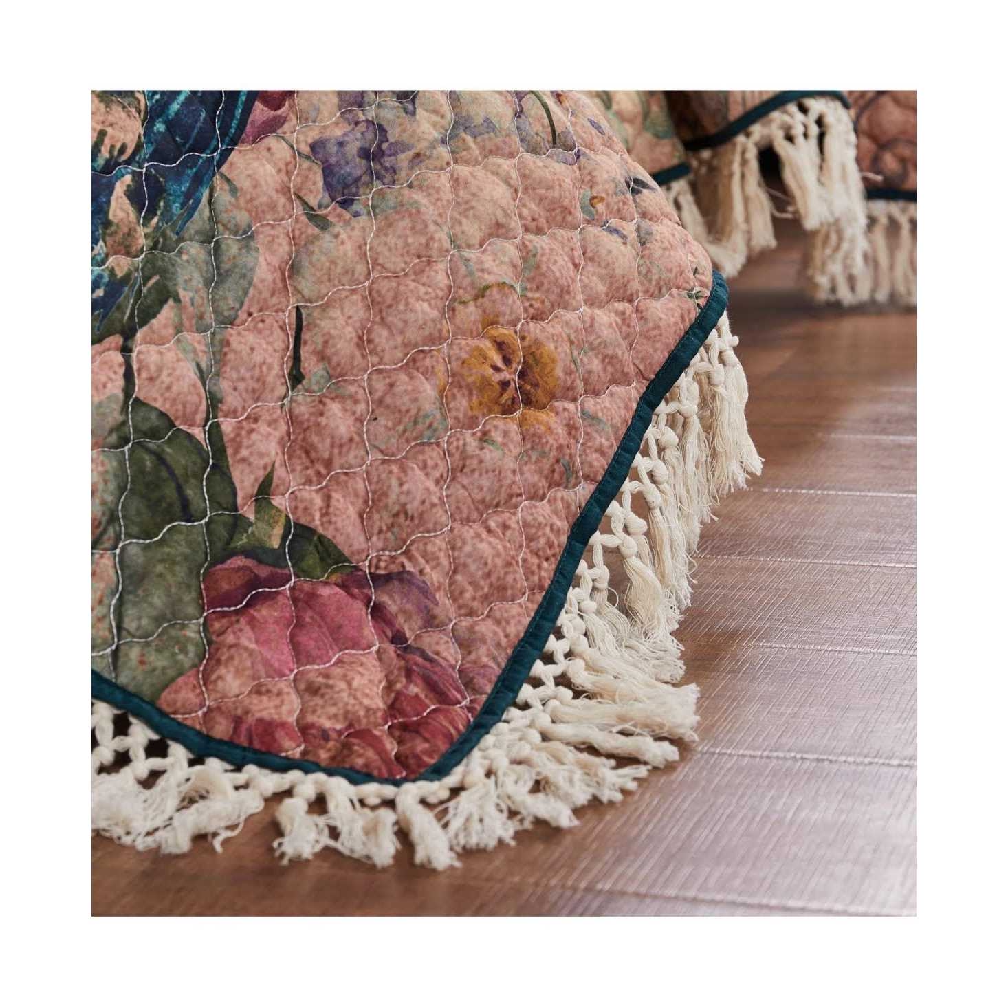 Barefoot Bungalow Eden Peacock Quilt Set