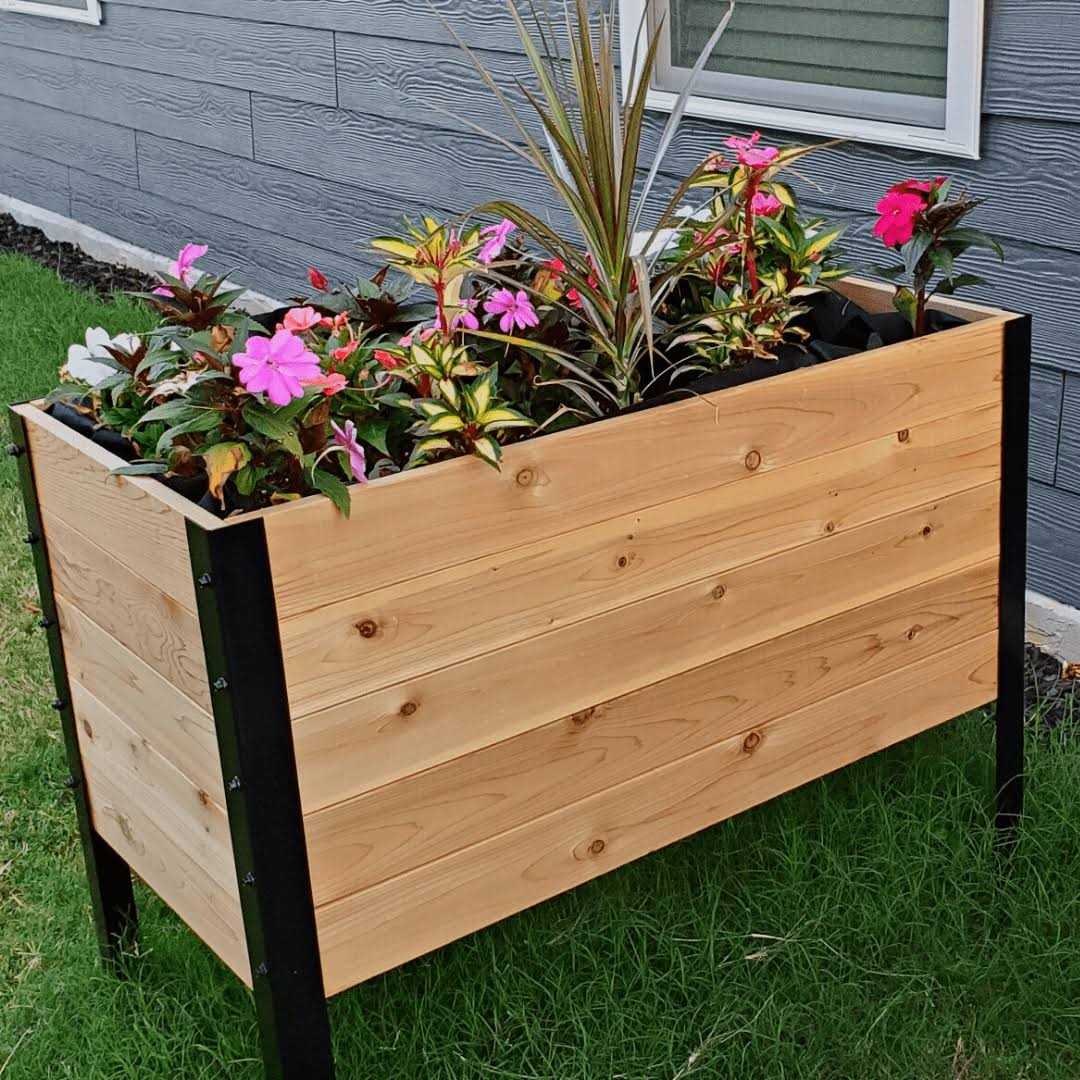 Cedar Planters Cedar 18 x Raised Garden Bed