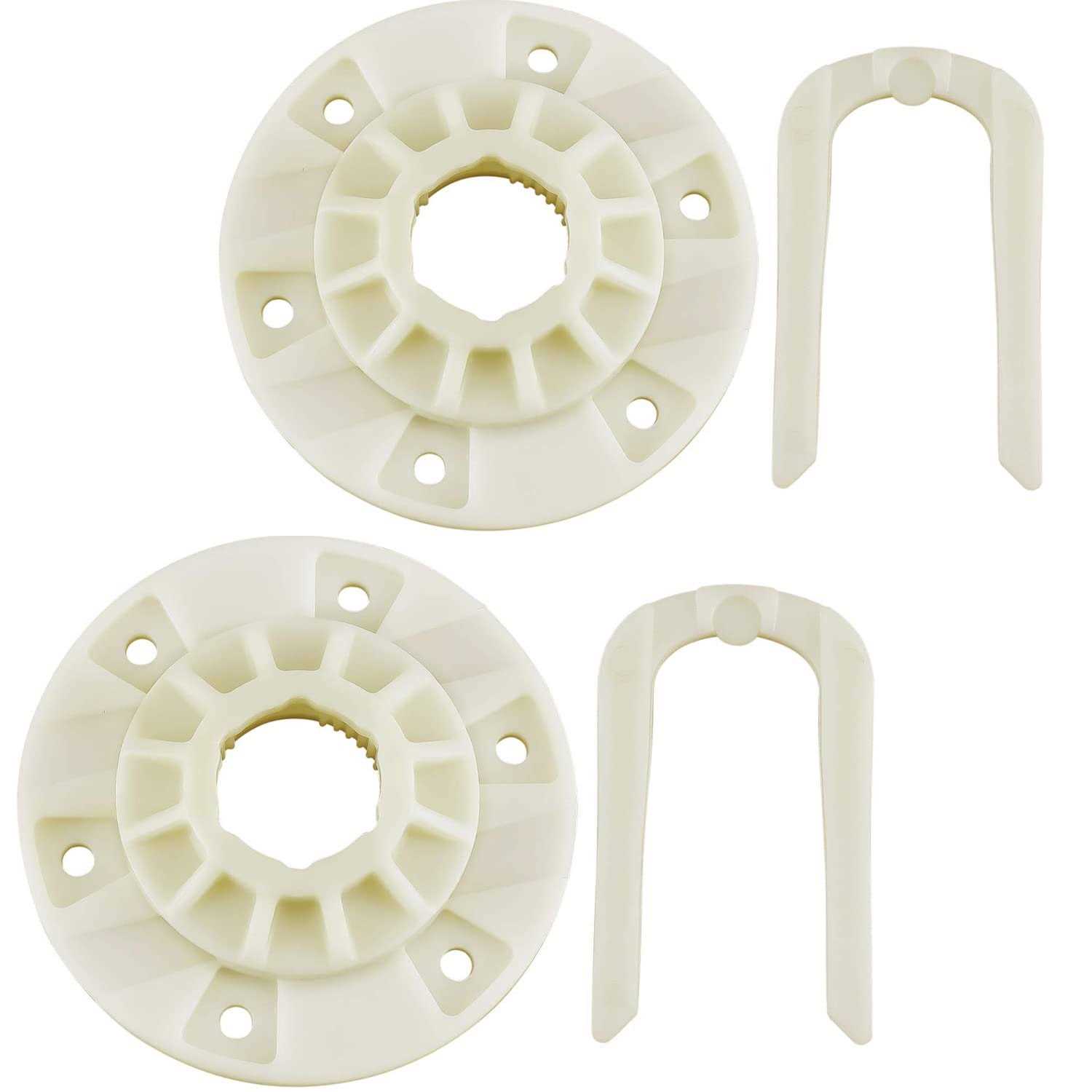 2 Pack W10396887 & W10528947 Washing Machine Hub Kit