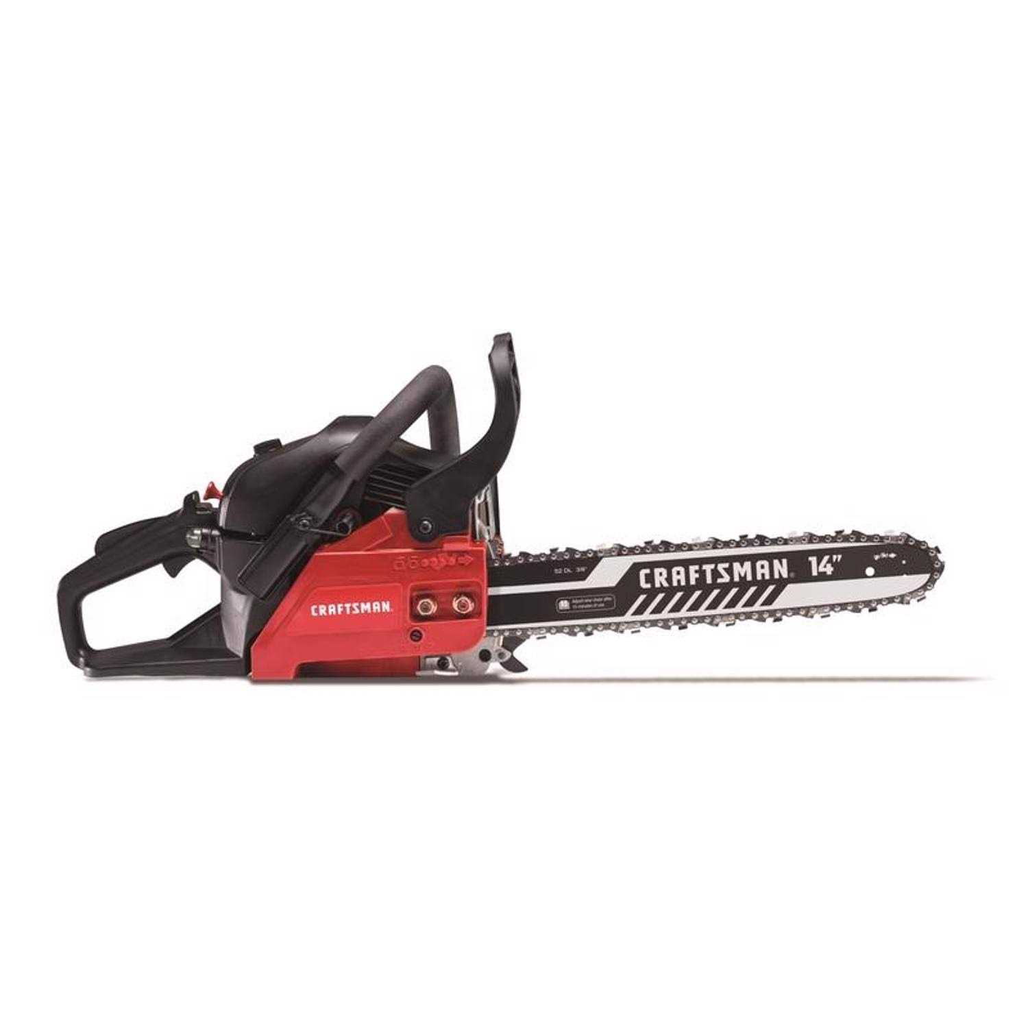 Craftsman S145 42-cc 2-Cycle 14-in Gas Chainsaw