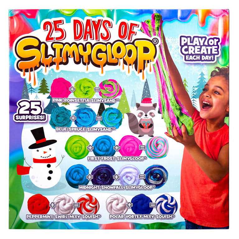 25 Days of Slimygloop, Sensory Advent Calendar, Boys and Girls